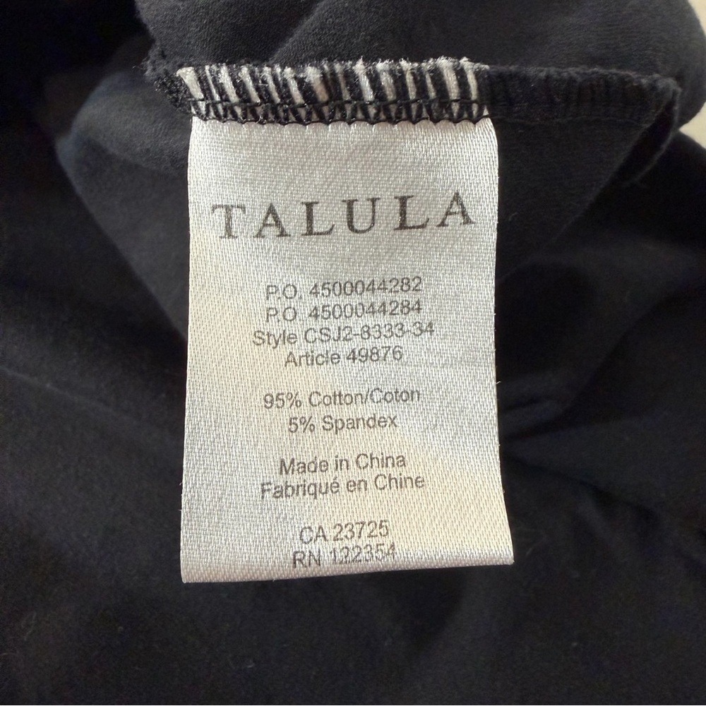 Talula Black Long-Sleeve Scoop Neck Fit & Flare Dress - Picture 4 of 8